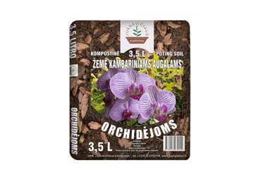 Žemė orchidėjoms JUKNEVIČIAUS KOMPOSTAS, 3,5 l