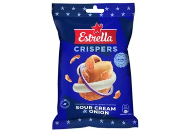 Zemesrieksti ESTRELLA grauzdēti ar skābā krējuma garšu 140g