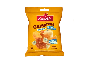 Žemės riešutai apvalkale ESTRELLA CRISPERS, čederio skonio, 140 g