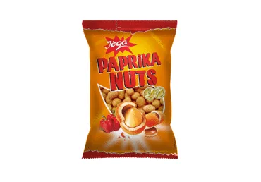 Žemės riešutai JĖGA, traškioje luobelėje su paprika, 500g