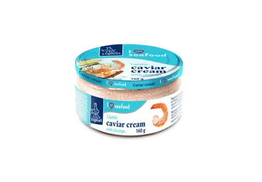ZIGMO užtepėlė su ikrais ir krevetėmis, 160 g