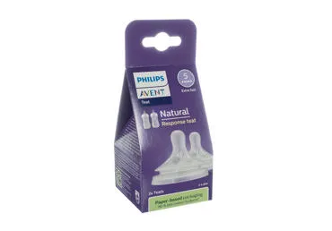 Zīdaiņu pudeļu uzgali PHILIPS AVENT 6m+ 2gab