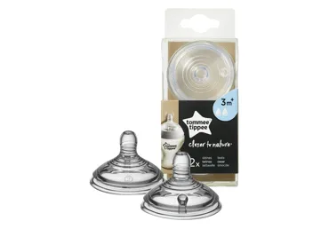 Žindukas TOMMEE TIPPEE EASI-VENT (vidutinės srovės), 2 vnt.