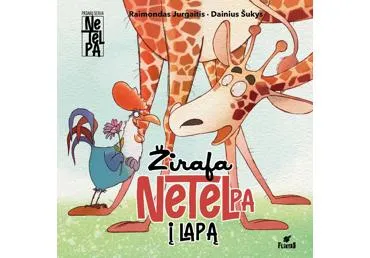 Žirafa Netelpą Į Lapą