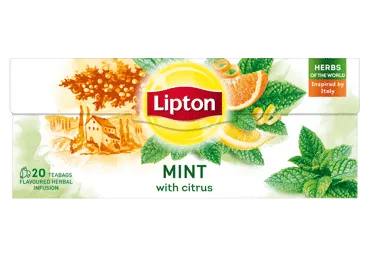 Žolelių arbata LIPTON CITRUS MINT, 26 g