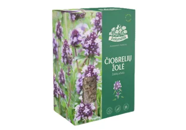 ŽOLYNĖLIO žolelių arbata ČIOBRELIŲ ŽOLĖ, 50 g