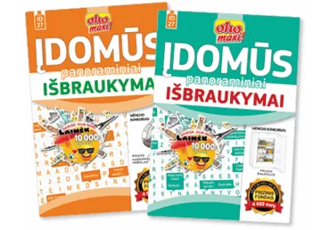 Žurnalas OHO MAXI! ĮDOMŪS PANORAMINIAI IŠBRAUKYMAI, 1 vnt.