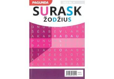 Žurnalas PAGUNDA. SURASK ŽODŽIUS, 1 vnt.