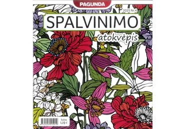 Žurnalas SPALVINIMO ATOKVĖPIS, 1 vnt.