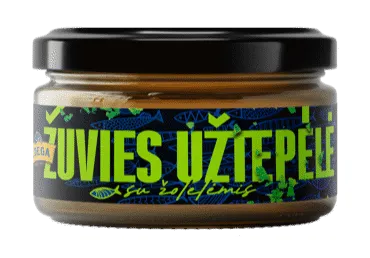 Žuvies užtepėlė su žolelėmis, 180 g