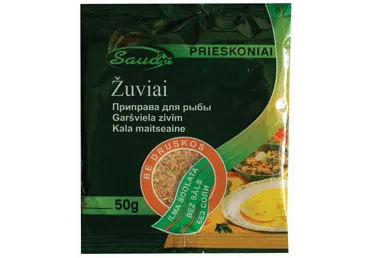 Žuvų prieskoniai (be druskos) SAUDA, 50 g