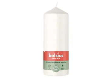 Žvakė, BOLSIUS, cloudy white, 150/58mm