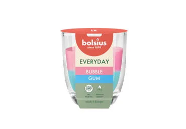 Žvakė stikliniame indelyje BOLSIUS BUBBLE GUM, 8 x 7 cm