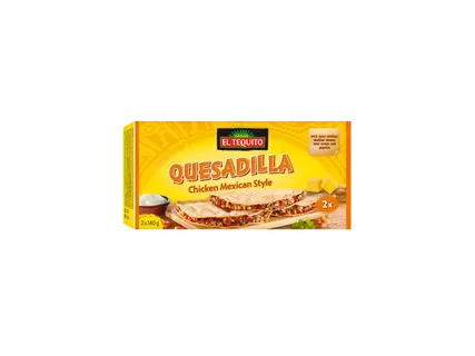 EL TEQUITO Meksikietiško stiliaus kesadilija