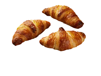 Kruasanas su „Crème brûlée“ skonio įdaru