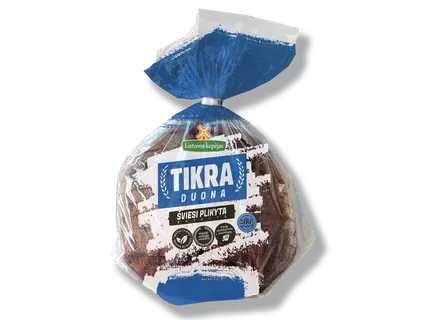 LIETUVOS KEPĖJOS Šviesi plikyta duona Tikra