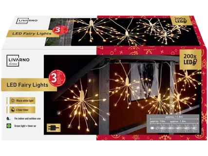 LIVARNO home LED gaismas virtene 1gab