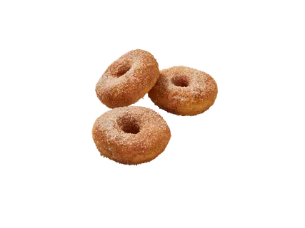 Mini spurgos su cinamonu ir cukrumi