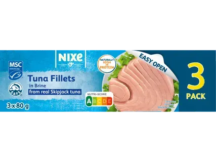 NIXE Tuno gabaliukai savo sultyse