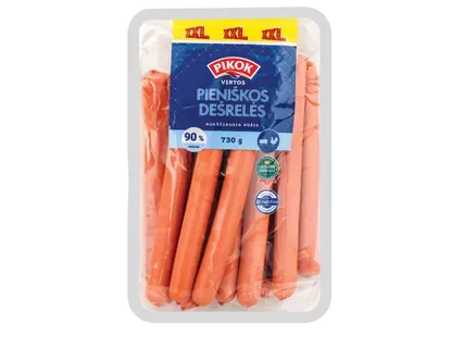 PIKOK Virtos pieniškos dešrelės XXL