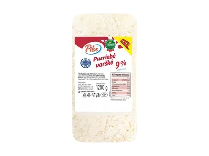 PILOS Pusriebė varškė XXL, 9 %