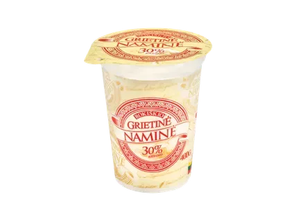 ROKIŠKIO NAMINĖ grietinė, 30 % rieb., 400 g