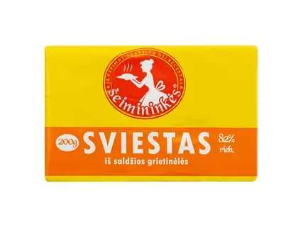 ŠEIMININKĖS Sviestas, 82 %