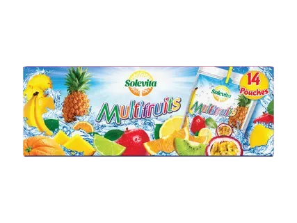 SOLEVITA Įvairių vaisių gaivusis gėrimas