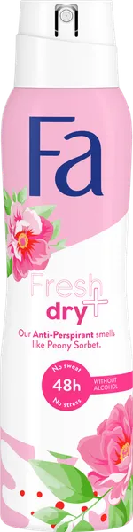 Aerozolinis dezodorantas Fresh & Dry Pink Sorbert 150ml