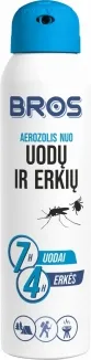 Aerozolis BROS, uodų ir erkių atbaidymui, 90 ml