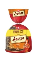 AGOTOS duona, ruginė, raikyta, maišelis, 375 g (M)