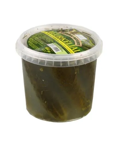Agurkai, šviežiai rauginti, 0,5 kg