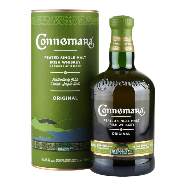 Airiškas viskis CONNEMARA Irish Peated Single Malt, 40%, 0,7 l