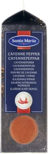 Kajēnas pipari, 450 g, Santa Maria, Tetrapaka