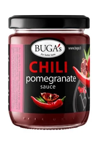 Čili-granātu mērce BUGAS, 170g