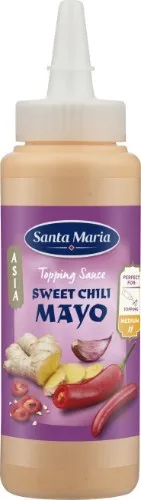 Aitriųjų paprikų majonezinis padažas SANTA MARIA saldus, 250ml