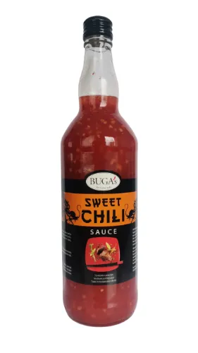 Aitrusis saldžiarūgštis padažas BUGA's Sweet Chili, 820 g
