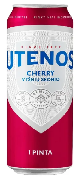 Alaus kokteilis UTENOS, Kriek, 4,6% ,0,568 l, skardinė