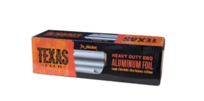 Aliuminio folija rulone TEXAS CLUB, 150m x 30cm 25 mk, vnt