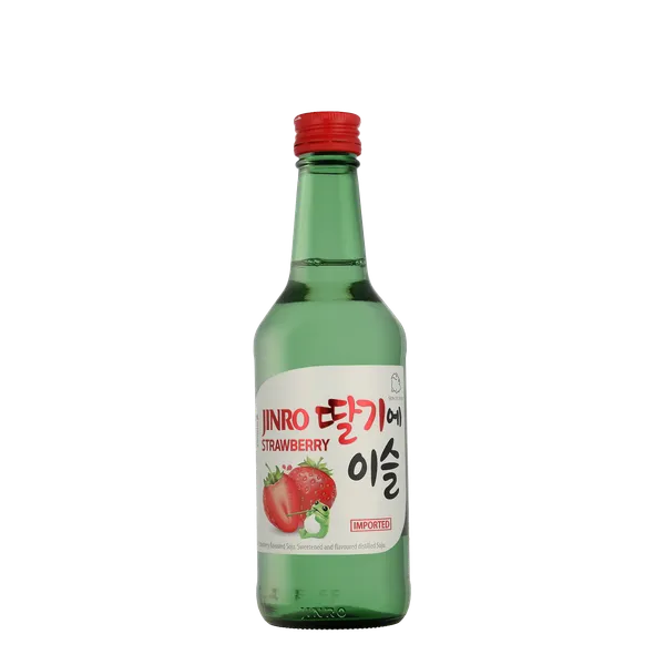 Alkoholinis kokteilis JINRO, braškių skonio, 13%, 350 ml D