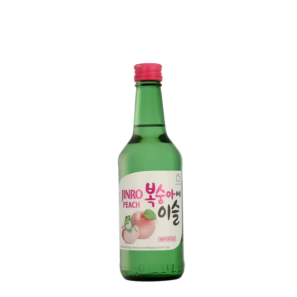 Alkoholinis kokteilis JINRO, persikų skonio, 13%, 350 ml D