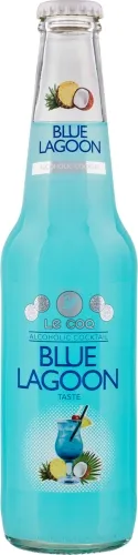 Alkoholinis kokteilis BLUE LAGOON, 4,7 %, 0,33 l