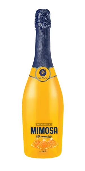 Alkoholinis kokteilis LECOQ, Mimosa, 6% 0,75 l, butelis D