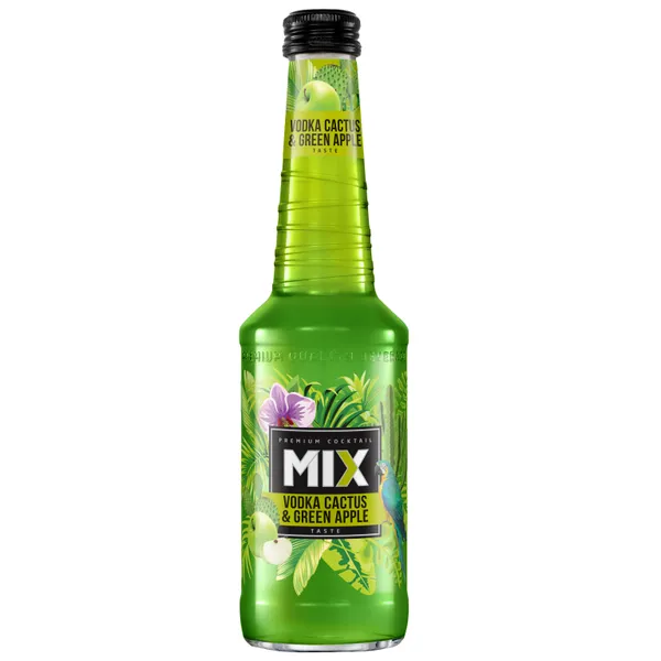 Alkoholinis kokteilis MIX Cactus&Green Apple 4% (D), 0.33l