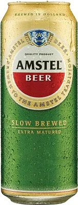 Alus AMSTEL Beer, šviesus, 5%, 0,5 l, skardinė D