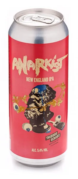 Alus, ANARKIST, New England IPA, 5,4%, 0,5l, skardinė