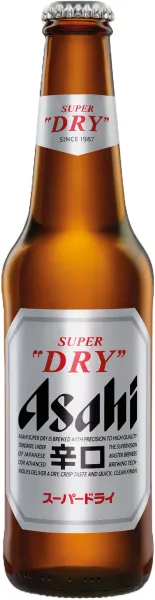 Alus ASAHI, Super Dry, 5%, 0,33 l, butelis