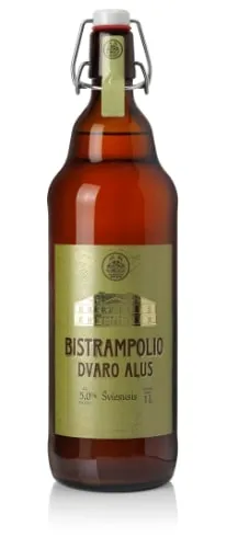Alus AUKŠTAITIJOS BRAVORAI Bistrampolio dvaro, šviesusis, 5%, 1l