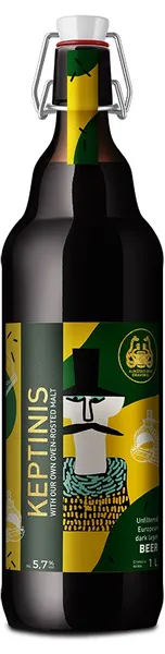 Alus AUKŠTAITIJOS BRAVORAI Keptinis, 5.7%, 1l, D