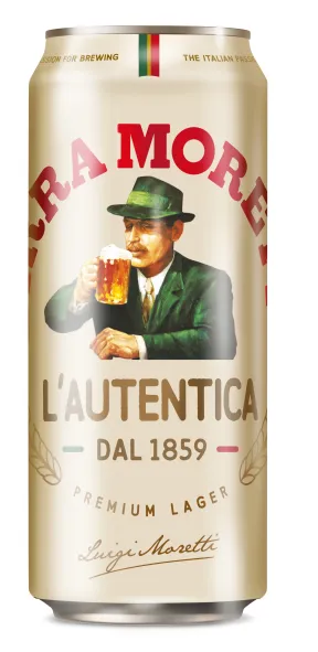 Alus Birra Moretti, 4,6%, 0,5 l, skardinė
